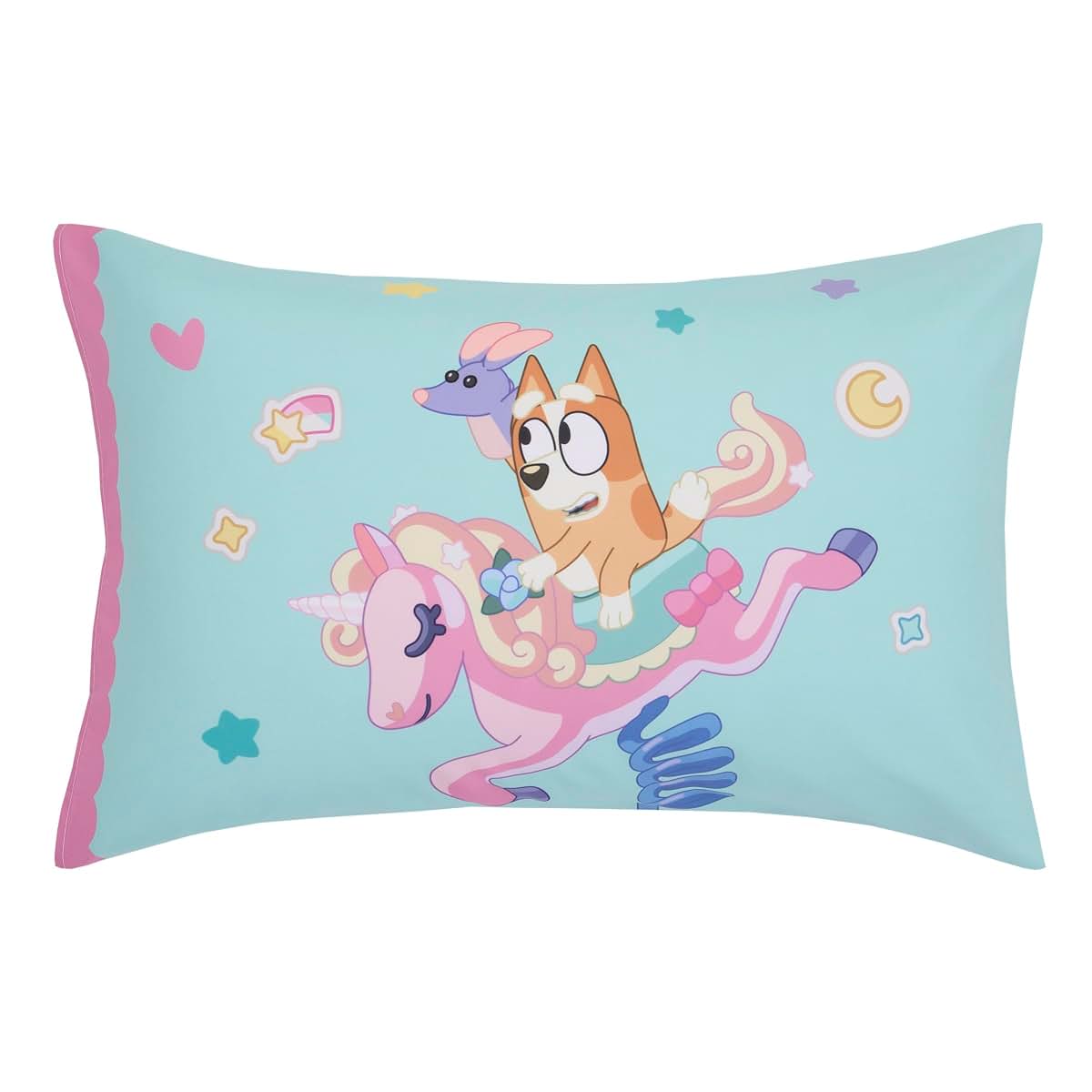 NoJo Bluey Best Day Ever 2-Piece Toddler Sheet Set