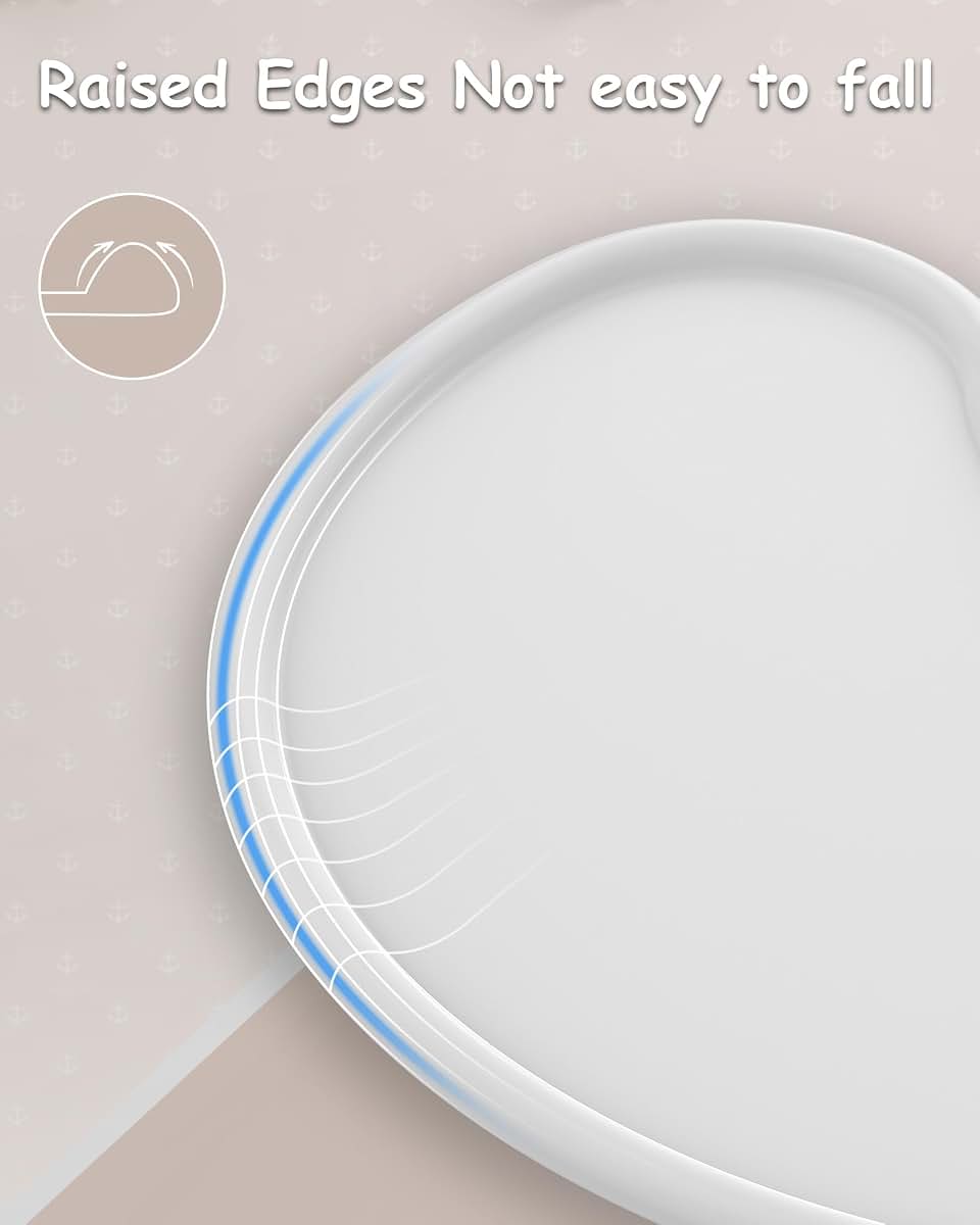Bumbo Floor Seat Tray Accessory Compatible Easy Clean White Surface