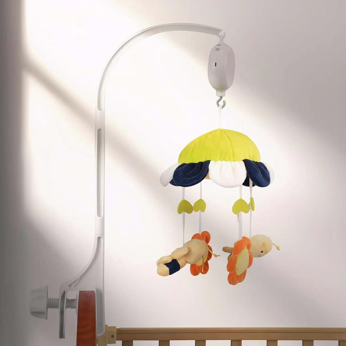 Hleeduo 24.4 Inch Crib Mobile Arm With U-Type Clamp