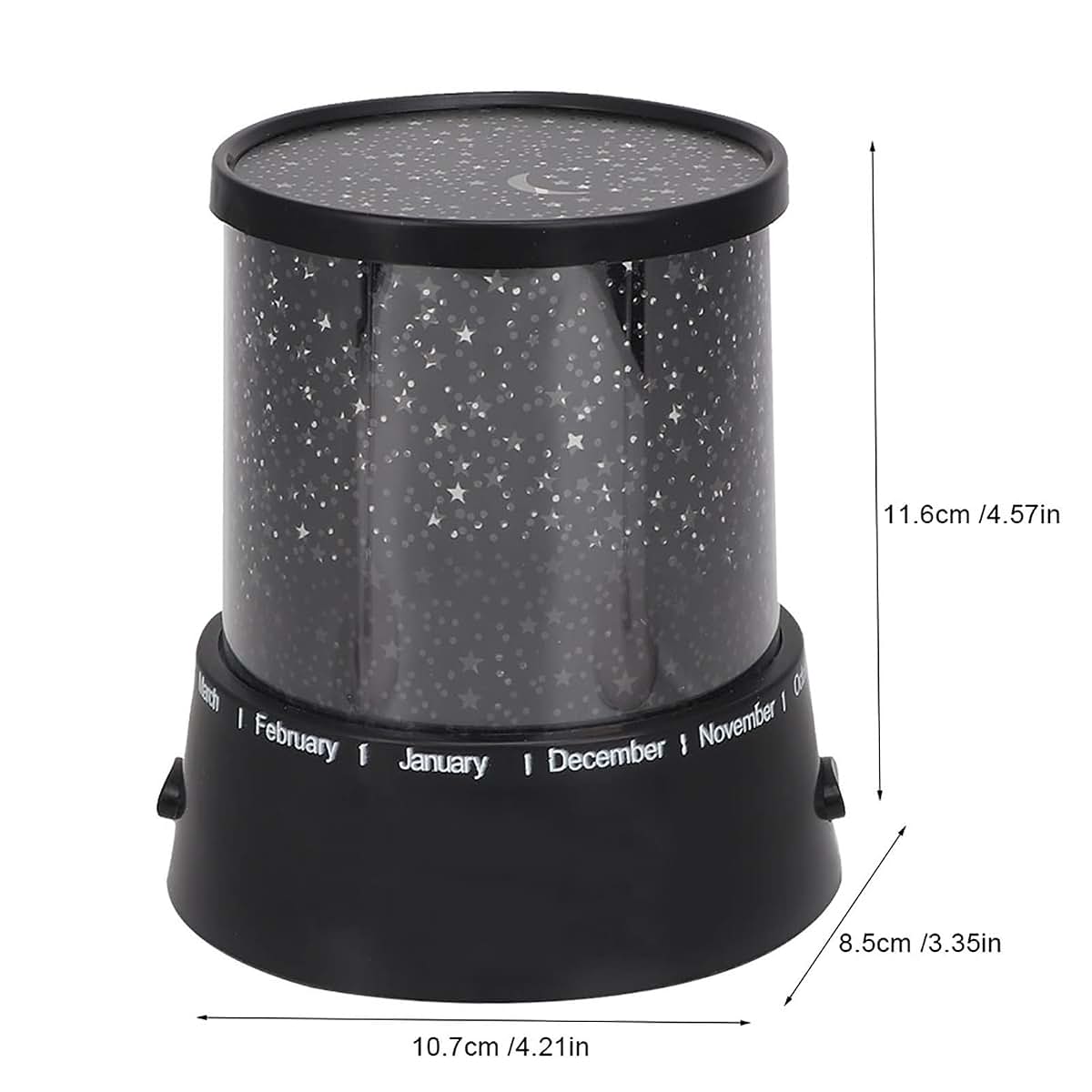BabyOneStop Star Night Light LED Projection Lamp for Kids Bedroom Decoration
