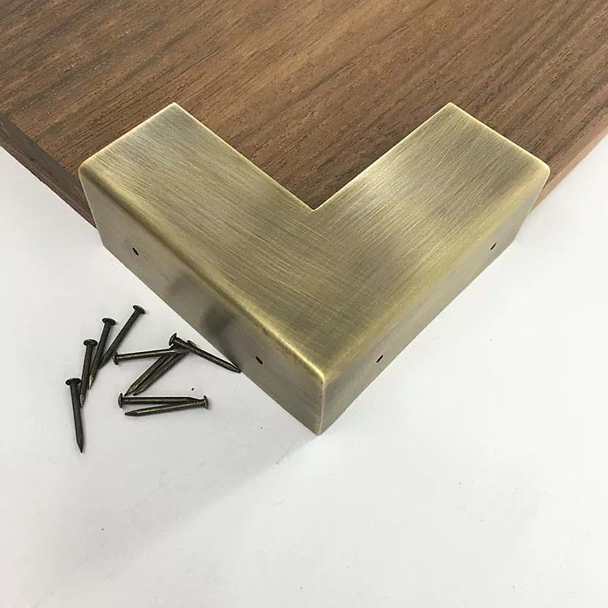 BabyOneStop Antique Solid Brass Corner Protectors For Furniture