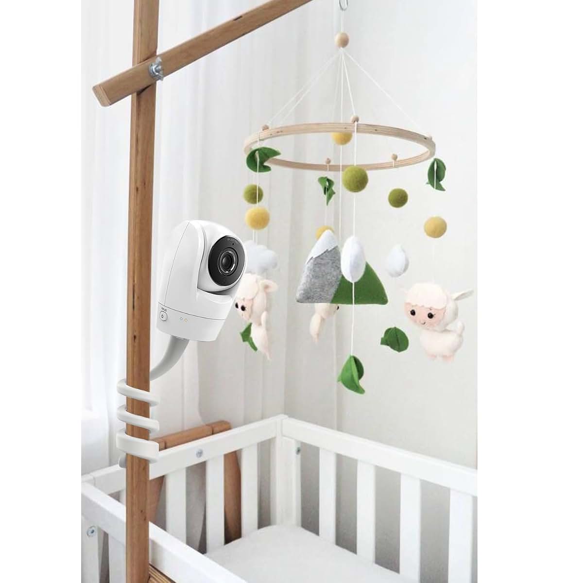 Haloera Baby Monitor Mount for VTech VM901 VM928 VM919HD, 17.5 Inch Flexible Twist Stand