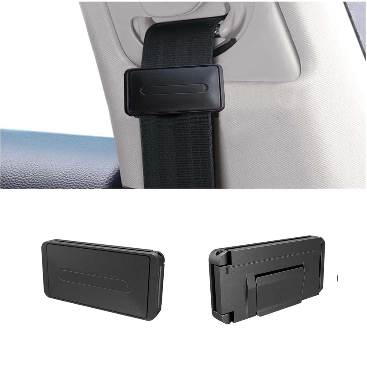 Accdemc Universal Car Seatbelt Adjuster 2-Pack
