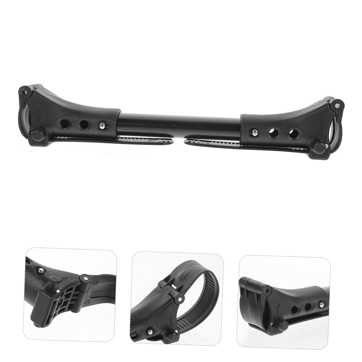 Stroller Connector for Twins | Adjustable Aluminum Link Clips for Baby Cart