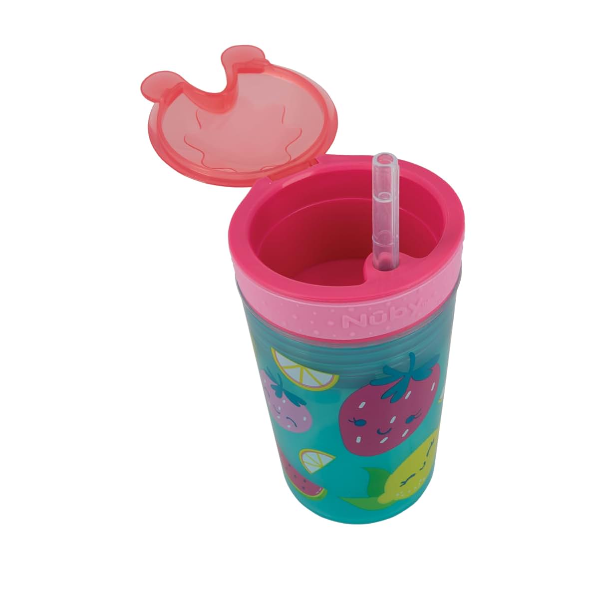 Nuby All In One Snack Bowl And No Spill Straw Cup Combo