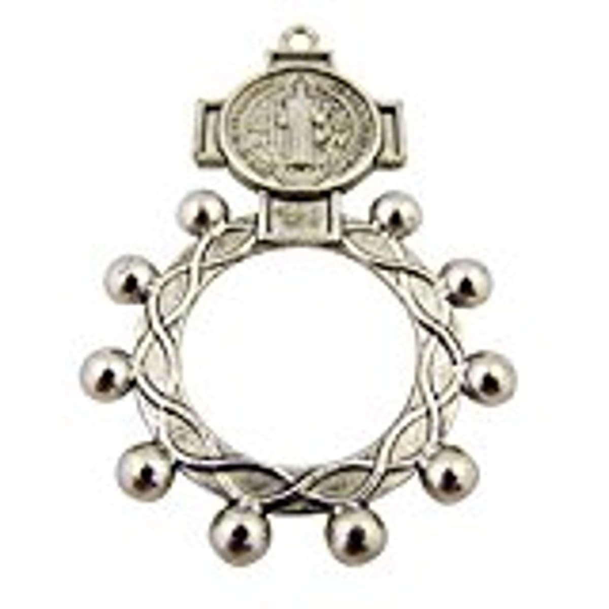 Divine Mercy Rosary Ring - Catholic Religious Set of 50