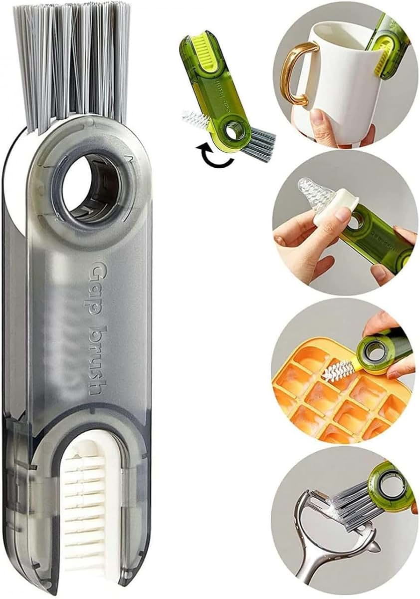 Usoyuso 3 in 1 Cup Lid Gap Cleaning Brush Set, Multifunctional Insulation Bottle Cleaning Tools, Mutipurpose Tiny (photo 4)