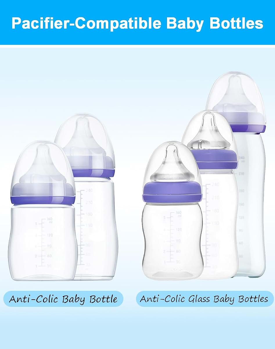 Honeykin Replacement Nipples for Lansinoh Baby Bottles, Soft Silicone Nipples for Bottle Feeding and Breastfeeding (photo 4)