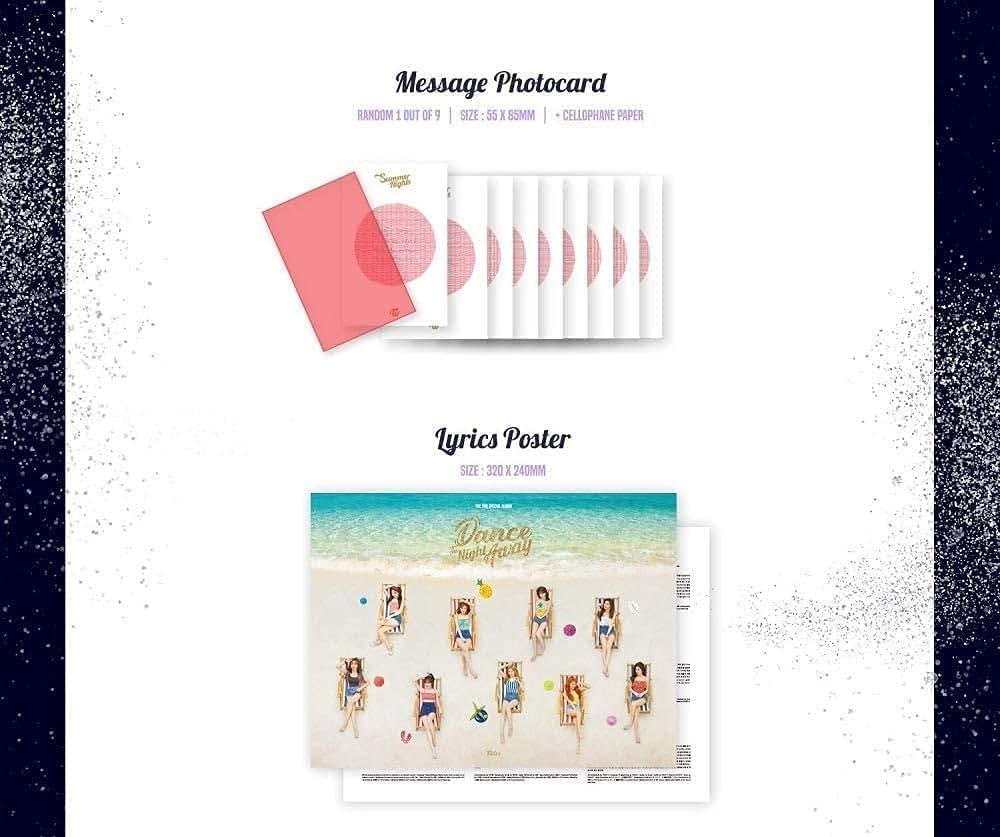 Twice - Summer Nights (2nd Special Album) Album+Extra Photocards Set (C Ver.)