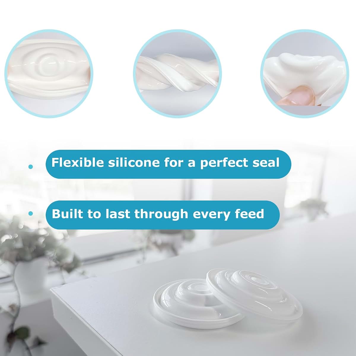 Momstouch 6 Duckbill Valves and 4 Membranes for Spectra S1/S2/9 Plus