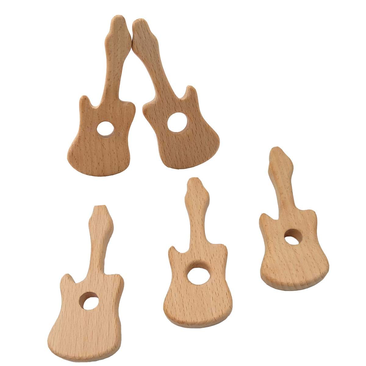 Arakierst Beech Wooden Guitar Animal Shape Pendants