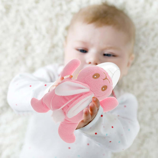 BabyOneStop Milk Bottle Cover Insulated Bunny Sleeve