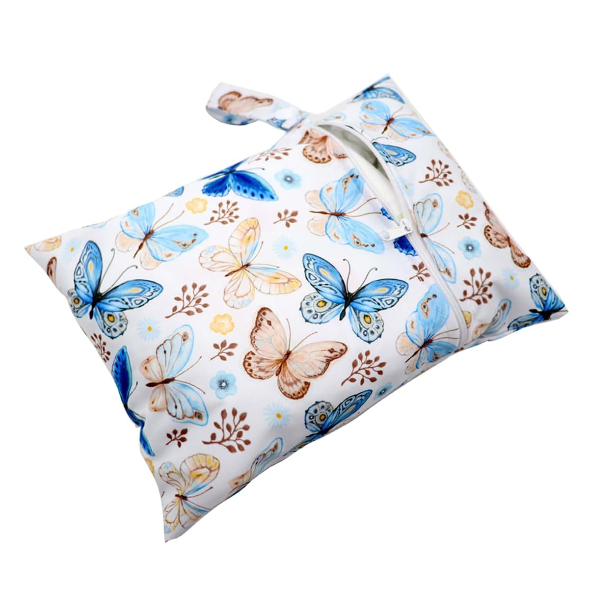 Xinsheinelry Compact & Lightweight Baby Diaper Bag Cartoon Print Wet Dry Nappy Storage Bag with Handle for Fashionable (photo 4)
