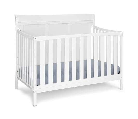 Suite Bebe Shailee 4-in-1 Convertible Baby Crib in White (photo 2)