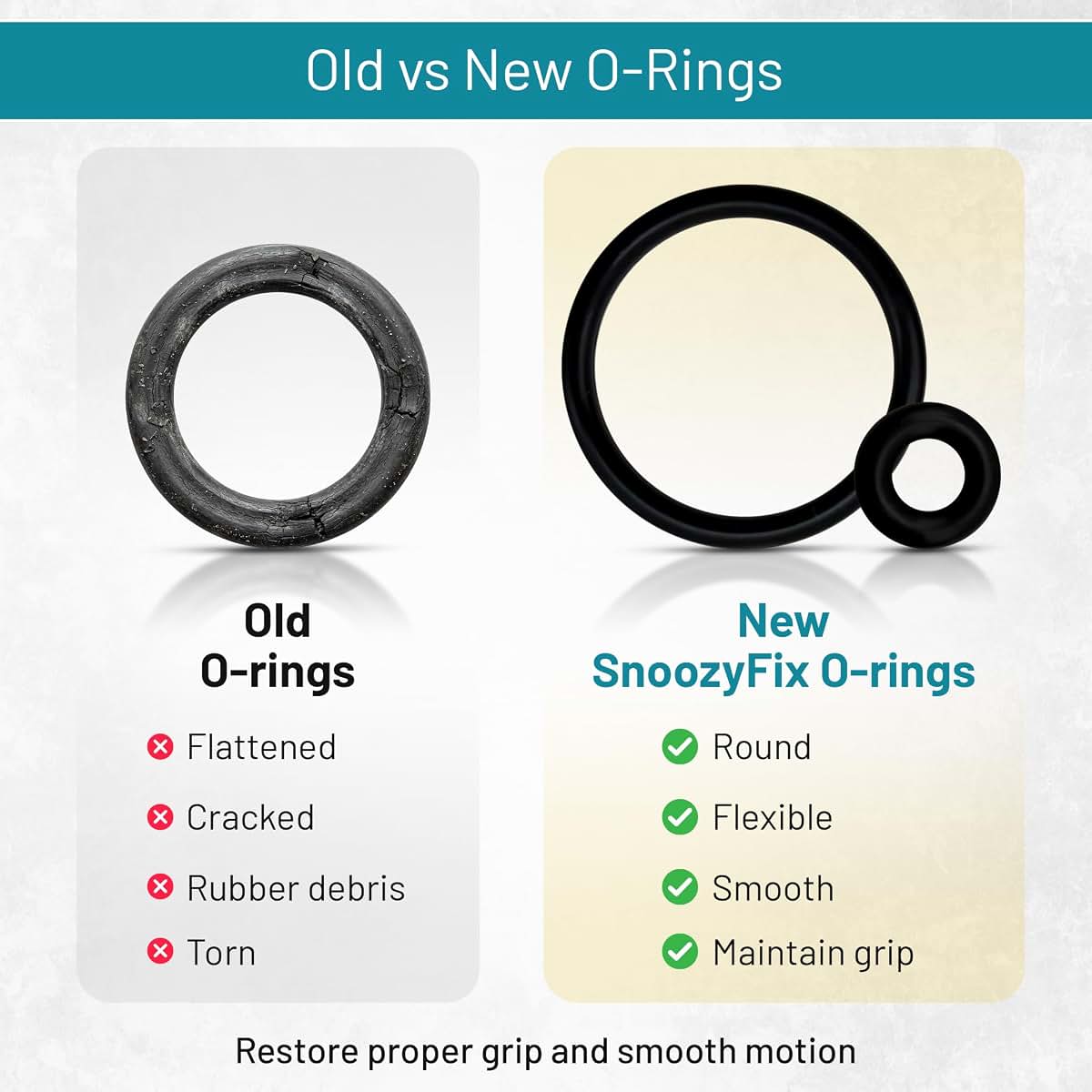 SnoozyFix O-Ring Repair Kit for Snoo Smart Sleeper Bassinet (O-Rings & Full Tool Set)
