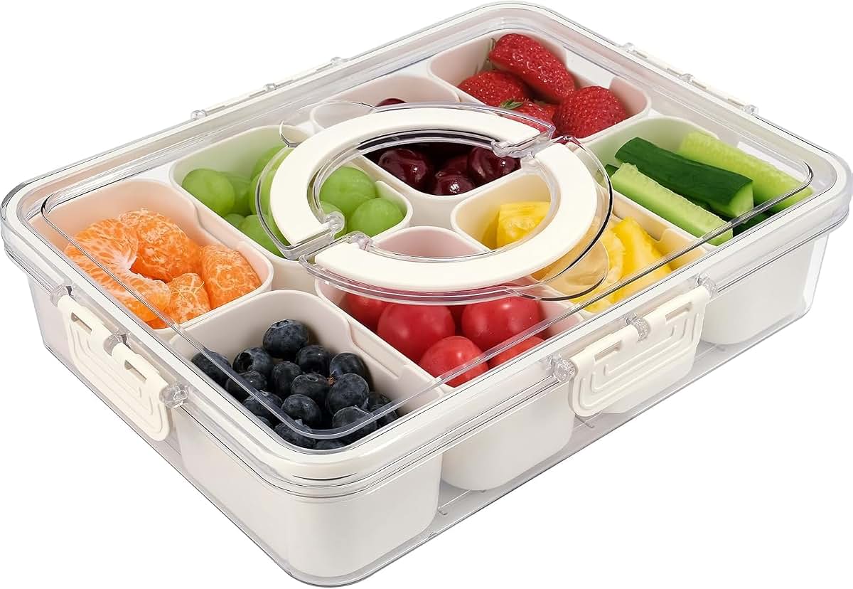 Dayang Snackle Box Container With 8 Compartments