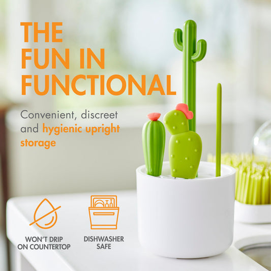 Boon Cacti Bottle Brush Set