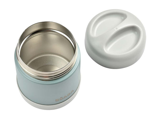 Béaba Stainless Steel Insulated Food Jar 10 Oz - Eucalyptus