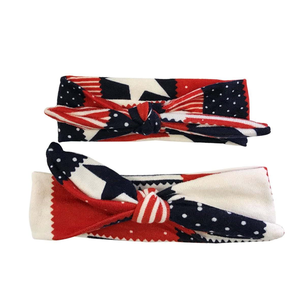 Allydrew Mommy & Me Headbands Hip Design Set of 4