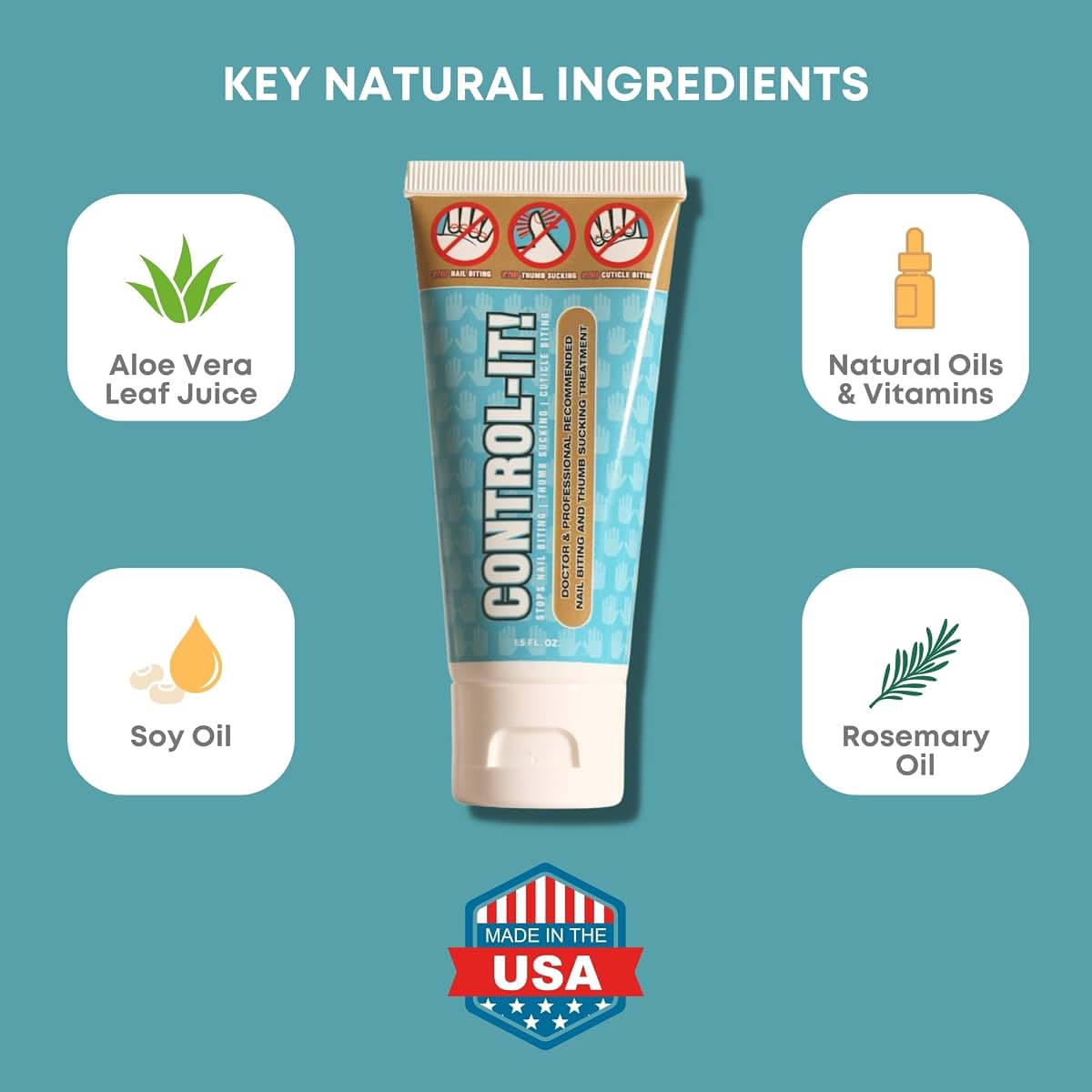 BabyOneStop Control-It Nail Biting And Thumb Sucking Deterrent Cream