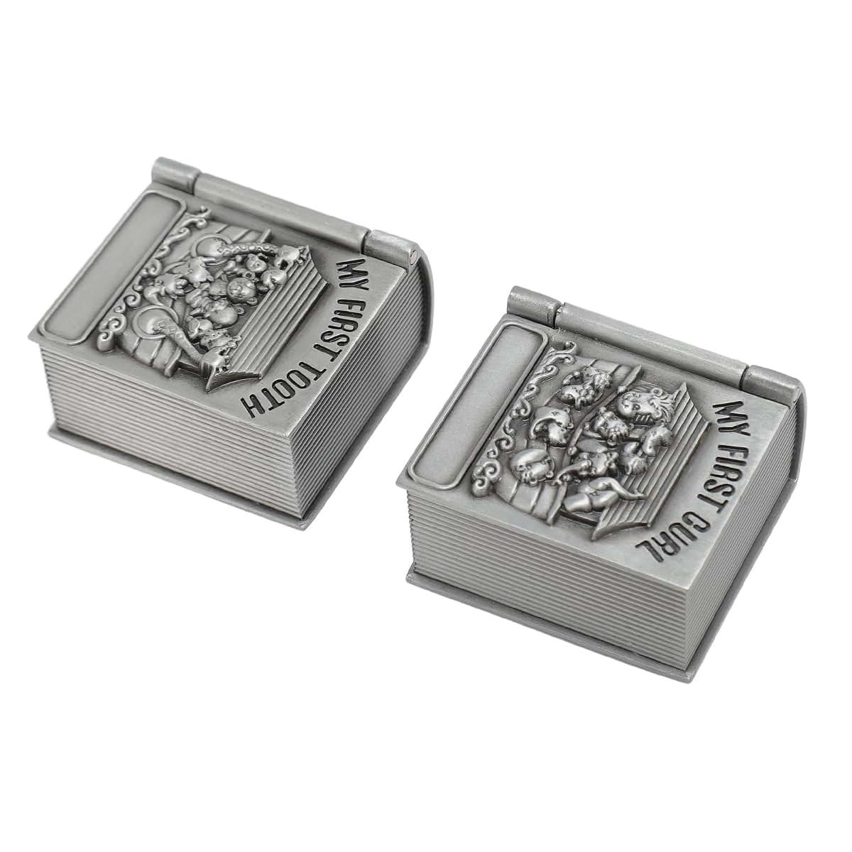 SENECESLI Baby Tooth and Hair Keepsake Box Set for First Tooth and Curl (photo 4)