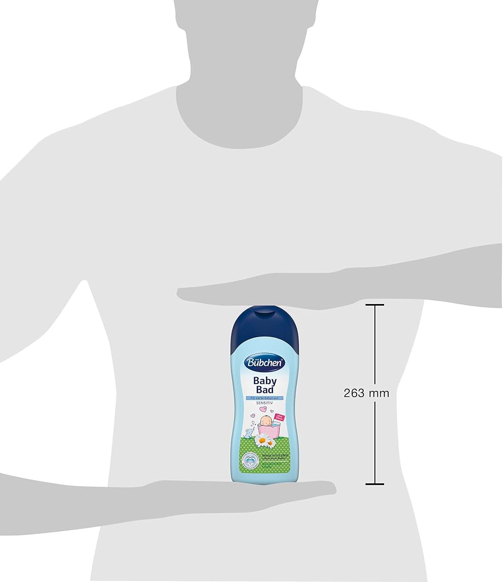 Bübchen Baby Bath 1000ml Cream Foam Bath With Chamomile And Rosemary