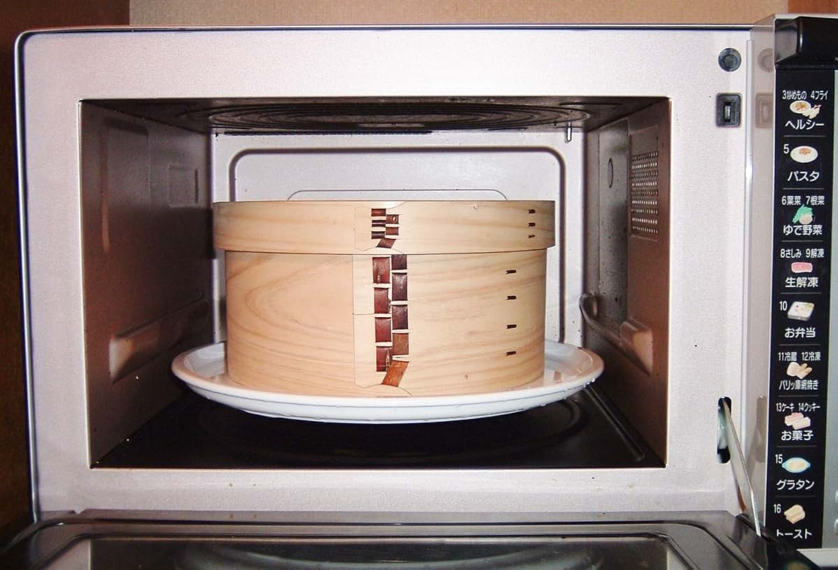 木曽工芸 Kiso Craft Hitsu, Handmade, Bending Ring, Made in Japan, Wood, Cypress, Sawara, Sakura, 3 Cups, Microwave Safe