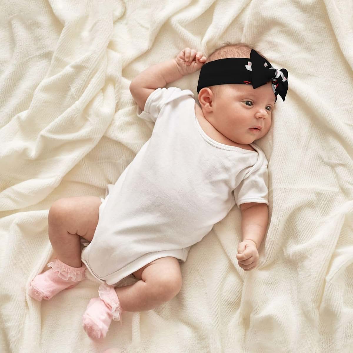 Yyhwhjde Taekwondo Bunny Baby Bow Headband