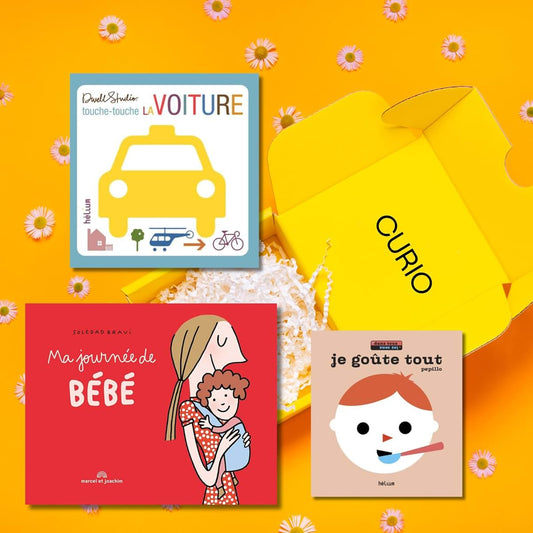 Becuriokids French Baby Board Book Set For Bilingual Development (photo 2)