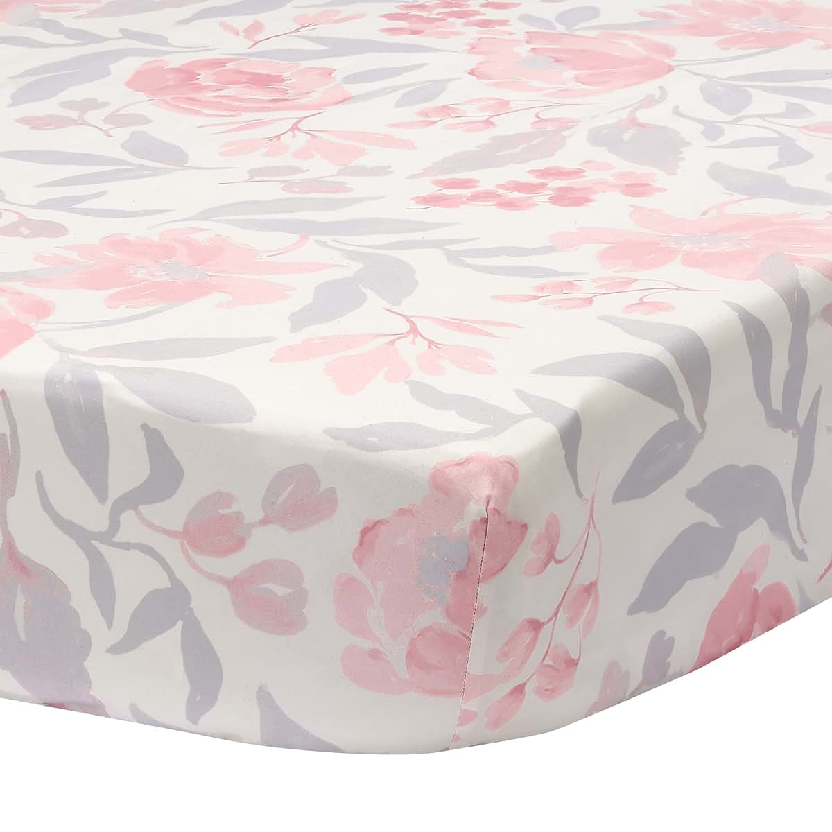 Bedtime Originals Lavender Floral 3-Piece Baby Crib Bedding Set