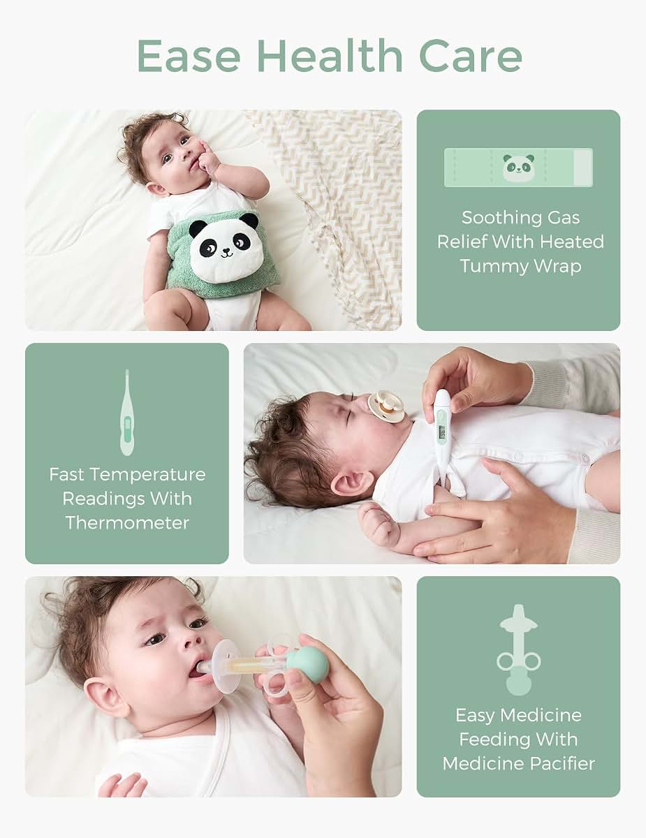 Momcozy Elite Baby Kit - Newborn Grooming, Health & Cleansing Set