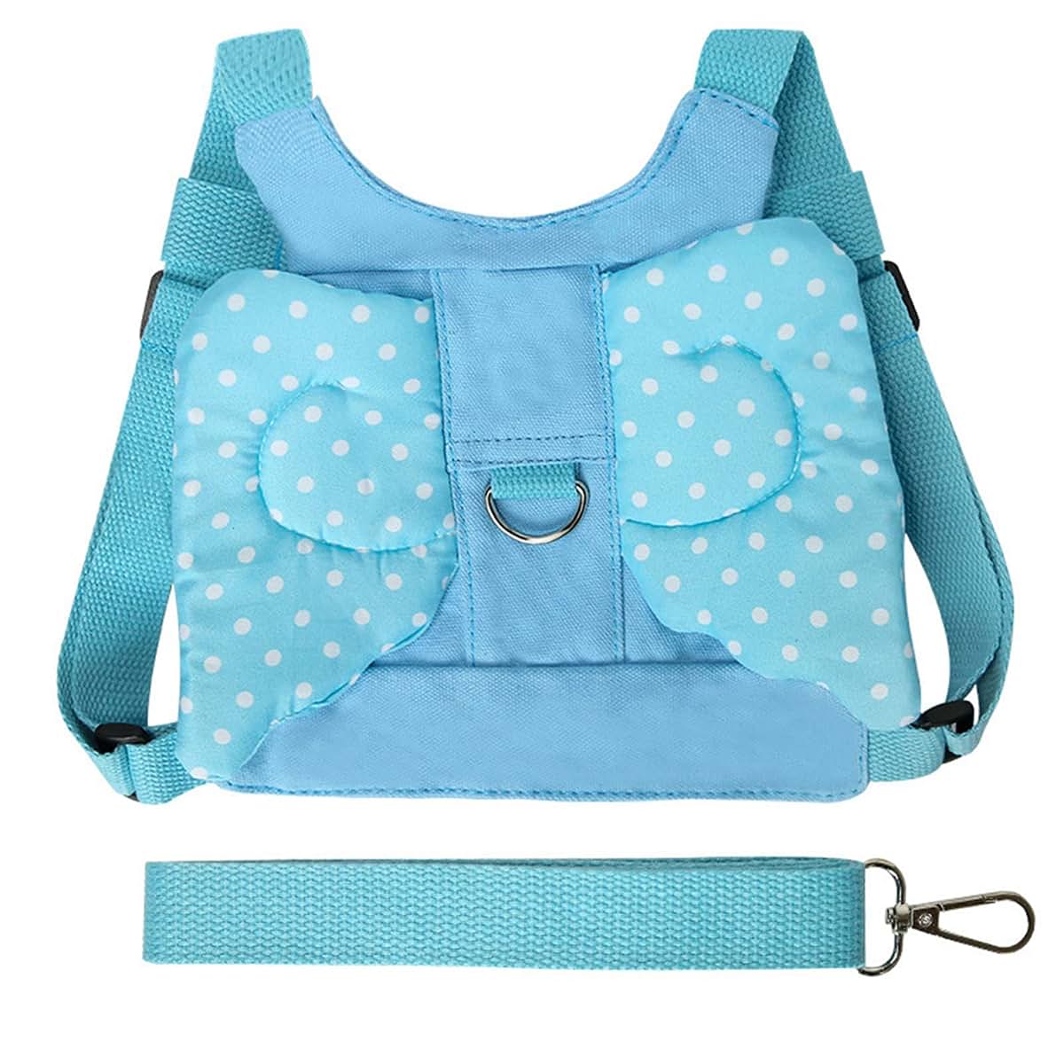 Baby Walking Harness Leash Adjustable for 1 to 8 Years (Blue)
