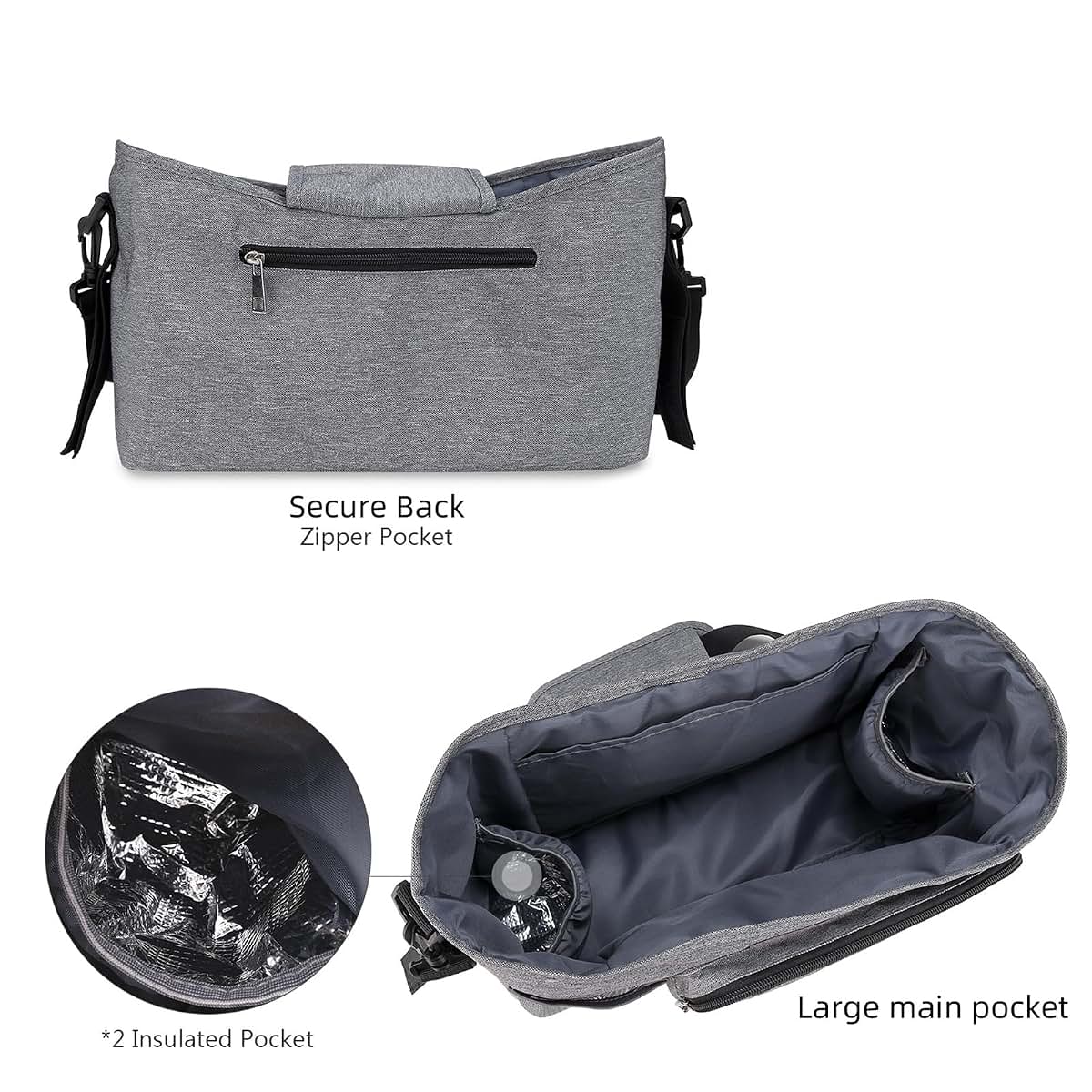Jagtrade Stroller Organizer Bag In Brown (photo 4)