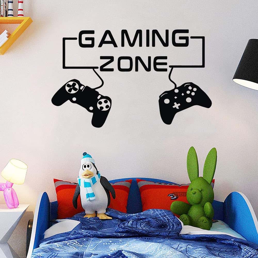BabyOneStop Gaming Controller Wall Decals Peel And Stick Decor