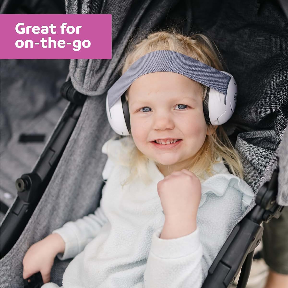 Noise Reduction Baby Headphones for Toddlers (Ages 0-3)