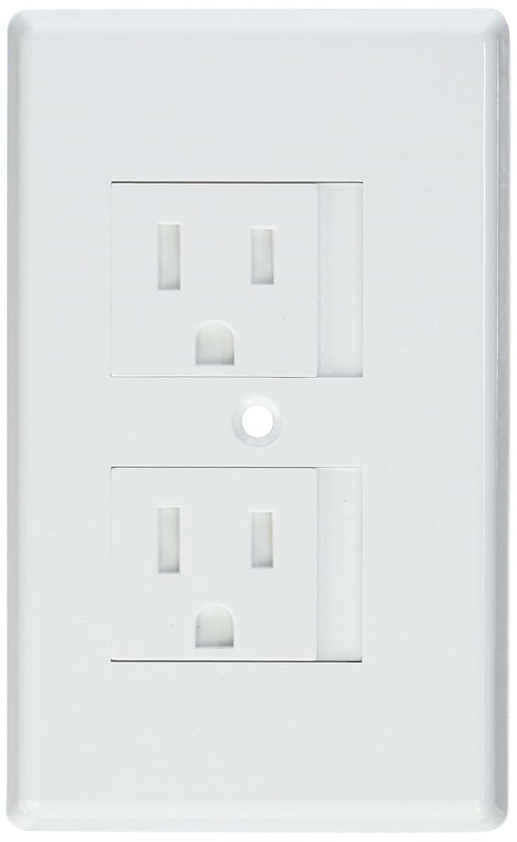 Mommys Helper Electrical Outlet Covers, 25-Pack White Standard Wallplates