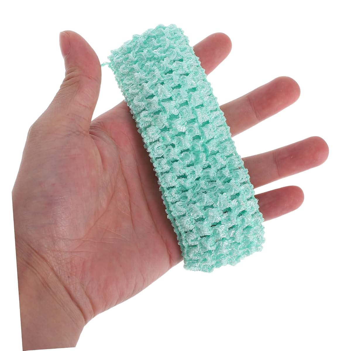 Lolippyy 24 Pack Elastic Crochet Headbands for Girls and Infants