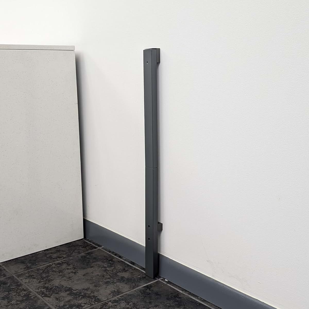 Qdos Safety Universal Baseboard Adapter for Baby Gates | Slate or White