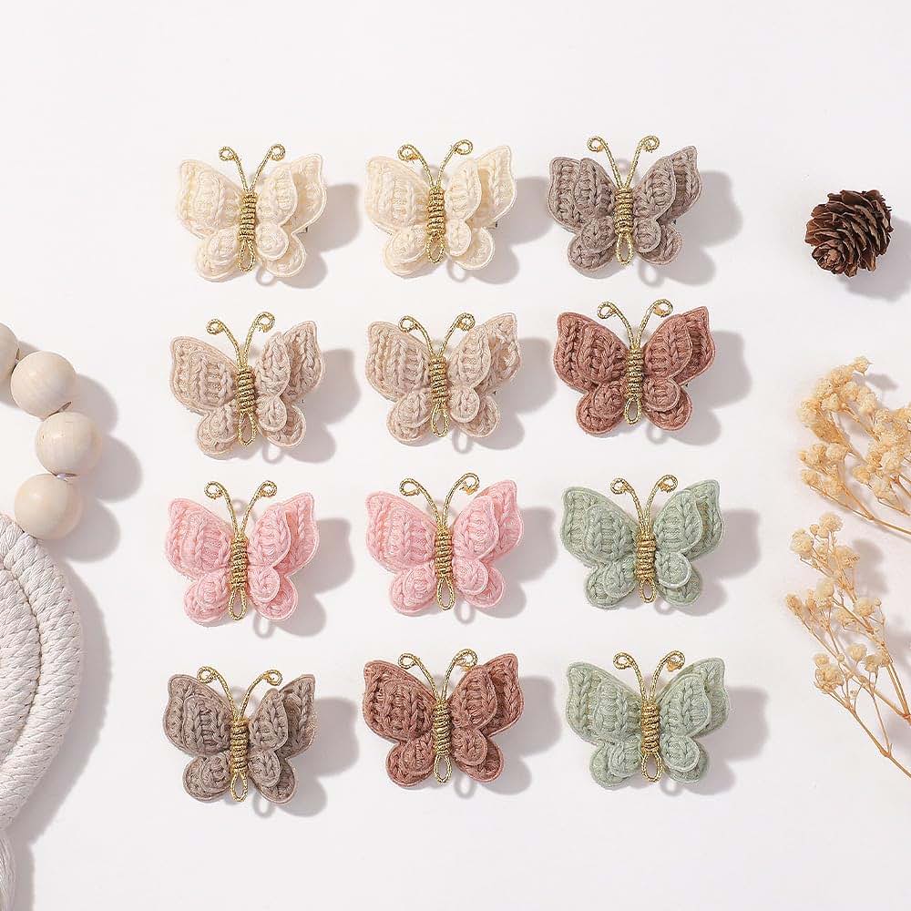 Wistamik Butterfly Hair Clips Set