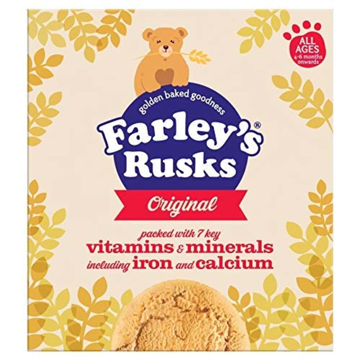 Farleys Rusks 18s Biscuit Biscuits