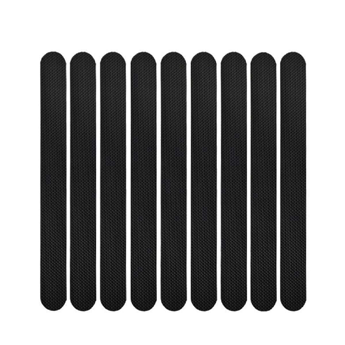 ASDSHUECO PEVA Non-Slip Bathtub Strips - 50 Pack Black