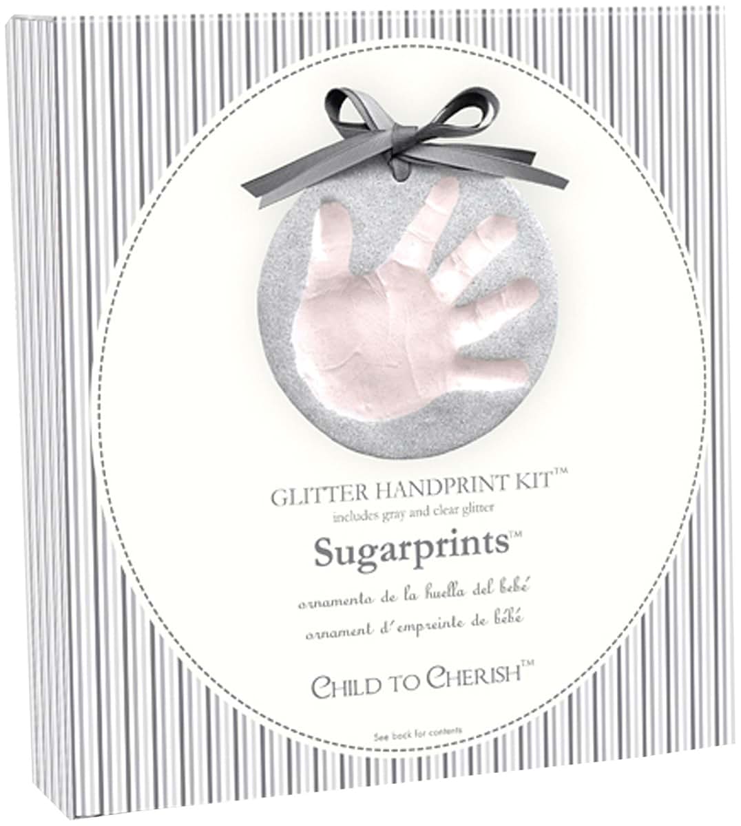 Child to Cherish Sugarprints Handprint Kit, Grey