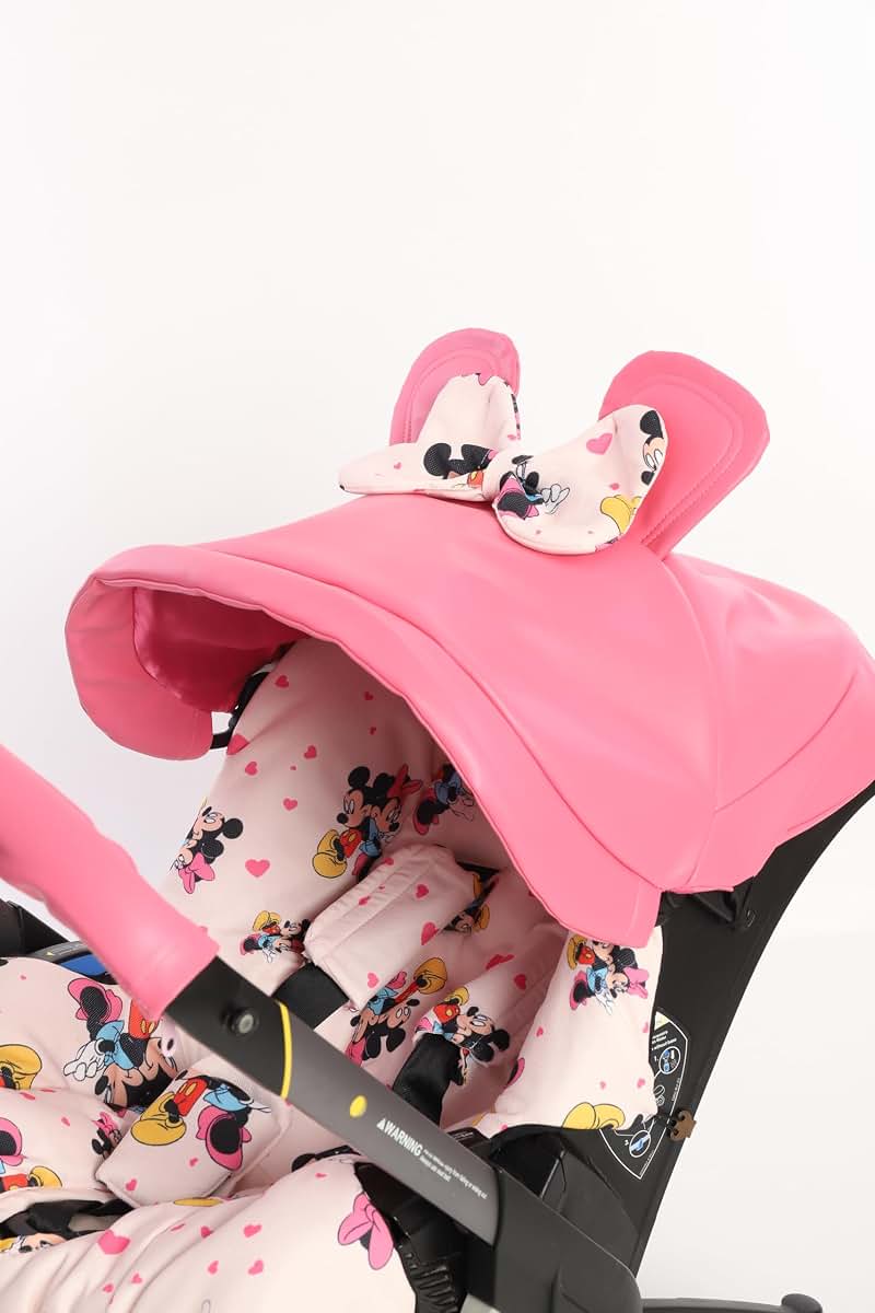 Boss and Baby Car Seat Stroller Accessories for Doona - Canopy, Seat Replacement, Handlebar Cover, Infant Insert Cover, Shoulder & Crotch Pads