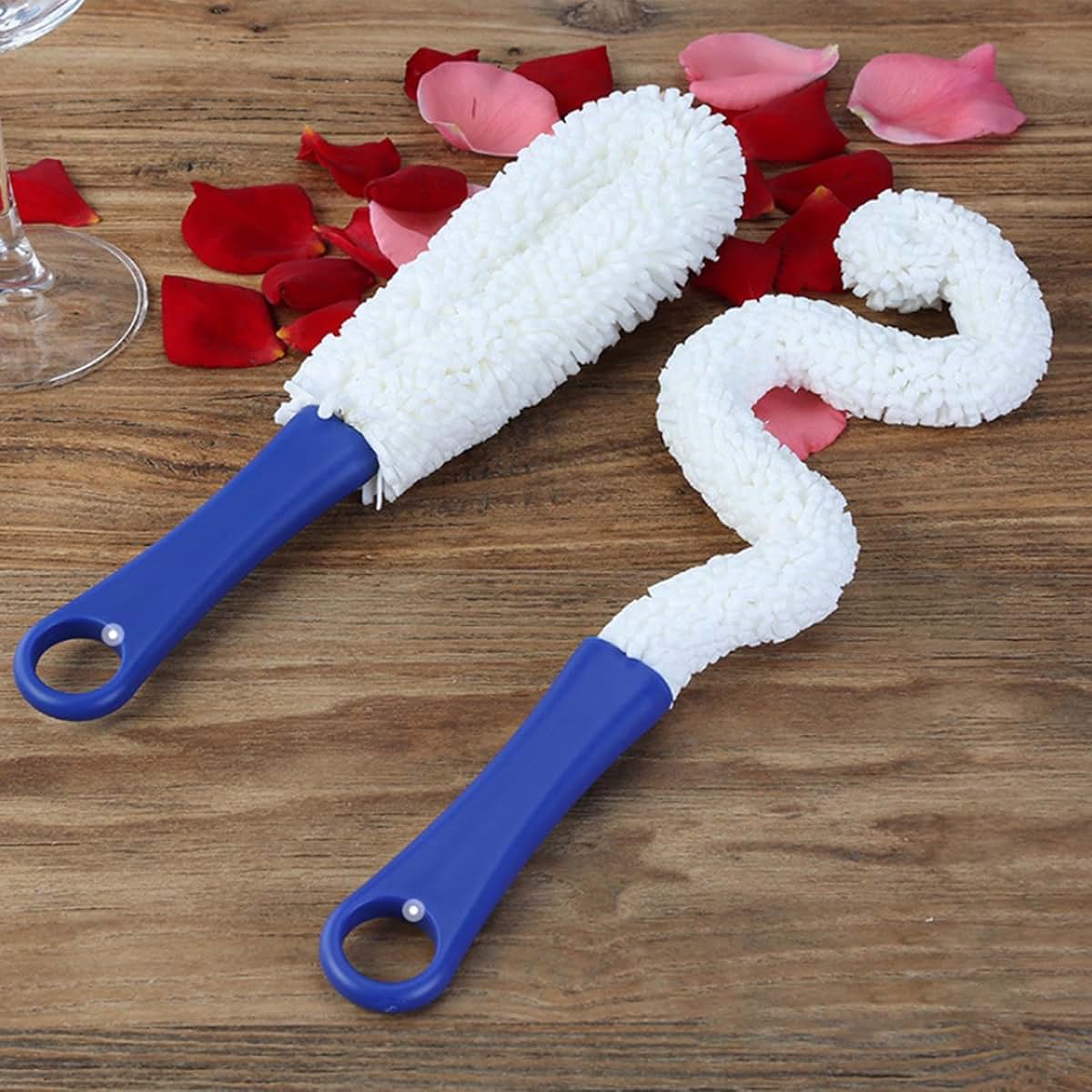 Tenyele 3-Pack Flexible Foam Bottle Brushes For Glassware (photo 4)