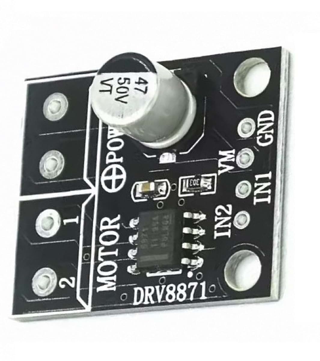 Tictocstore DRV8871 H-Bridge DC Motor Driver Module, 3-Piece Set