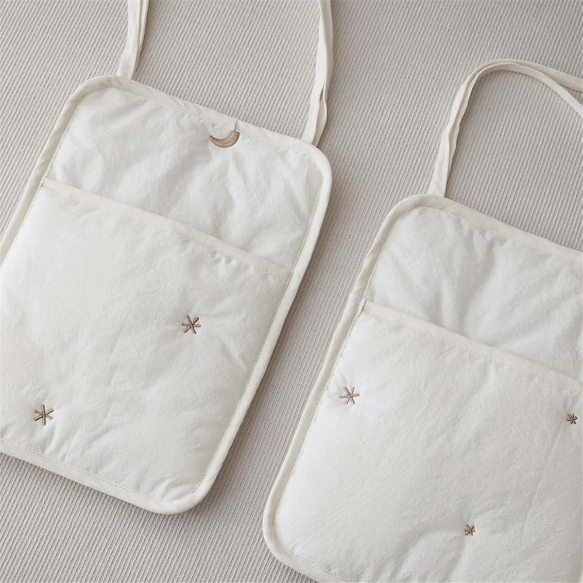 Blulily Baby Bed Storage Bag With Single Double Pocket (photo 4)