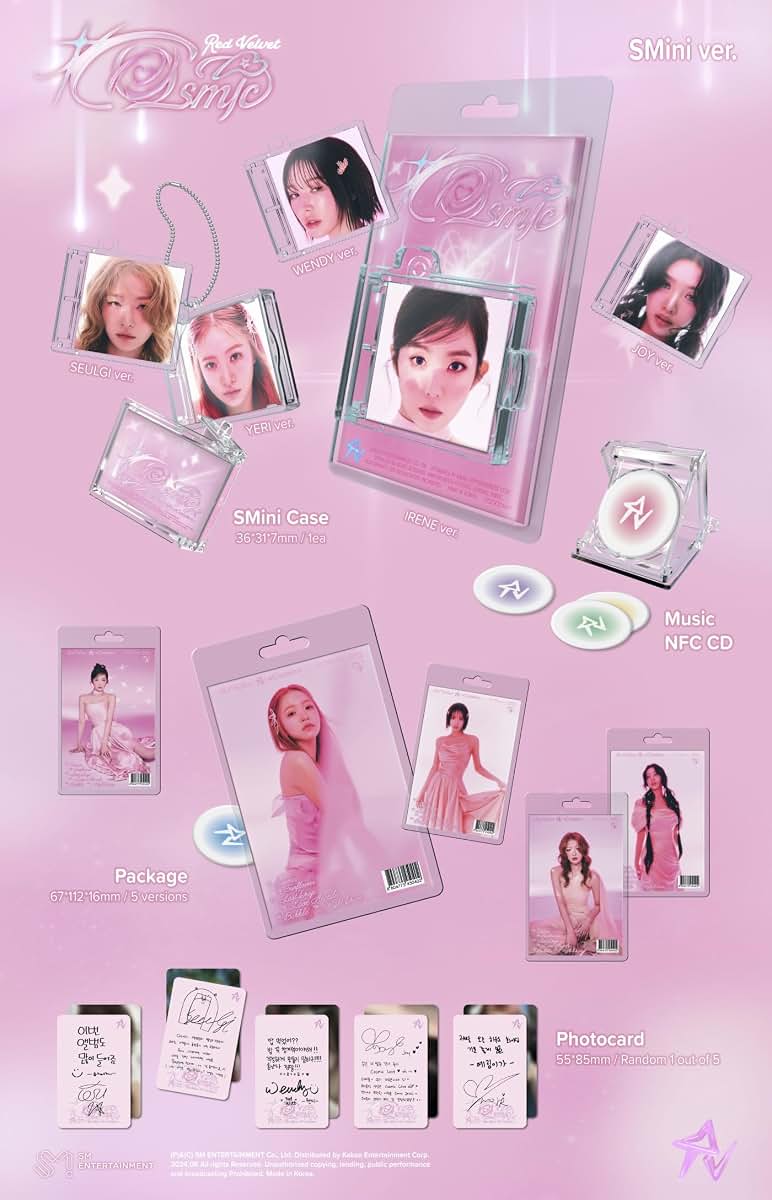 Genie Music Red Velvet 7th Mini Album Cosmic SMini Smart Album Wendy Version