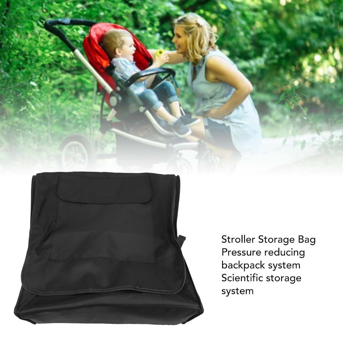 Glomora Stroller Bag for Airplane Travel | Oxford Cloth Storage Accessory