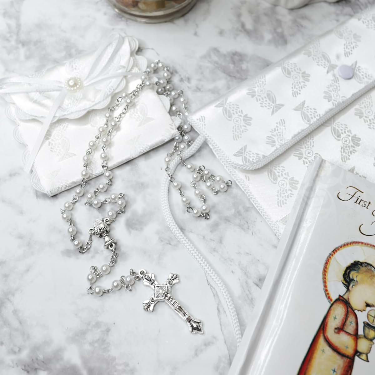 Needzo Deluxe First Communion Gift Set Accessory Keepsake