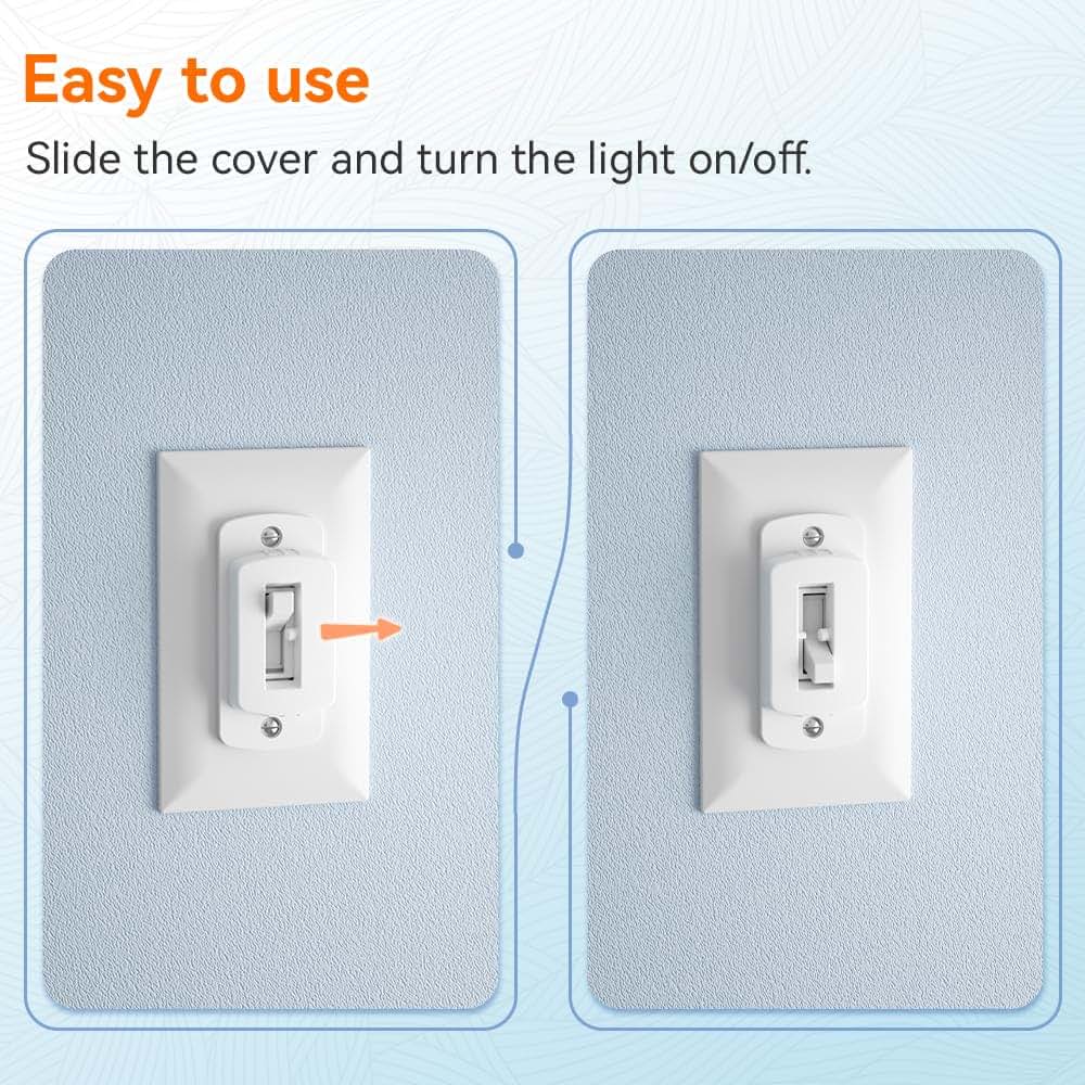 Safelon Light Switch Cover Guards for American Switches